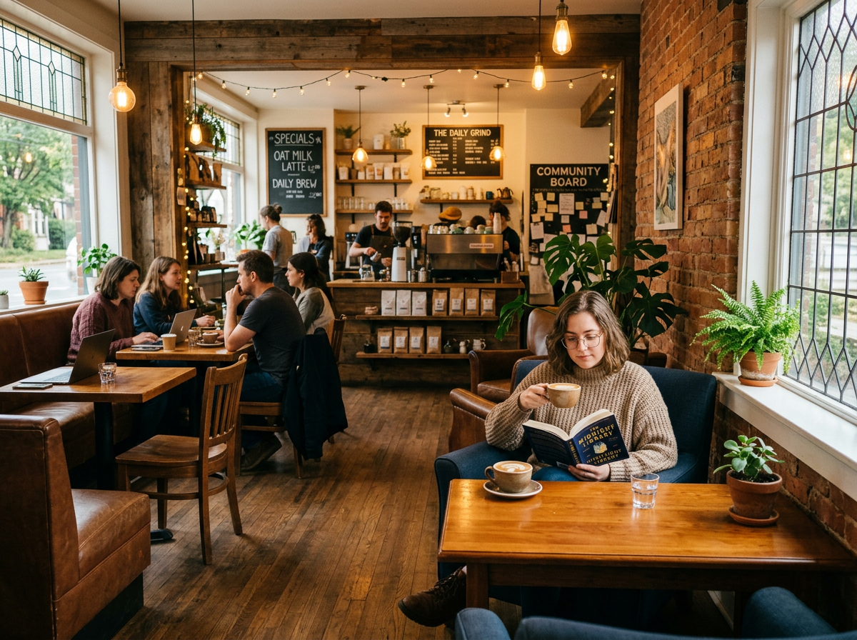 Cozy Neighborhood Gathering Spot at 142 Oak Street